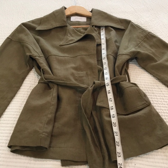 Blush Boutique | Linen Jacket - Picture 6 of 6